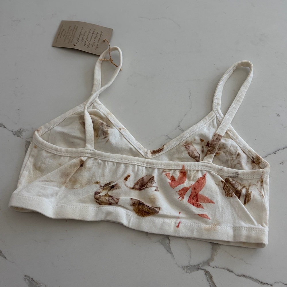 One of a kind plant dyed cotton Set, size L - Picture 7 of 10